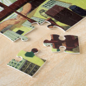 ヴィンテージ、電話の組立ライン・ワーカー ジグソーパズル (側面)