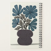 ヴィンテージ（青） プランナー手帳 (裏面)