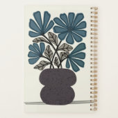 ヴィンテージ（青） プランナー手帳 (裏面)