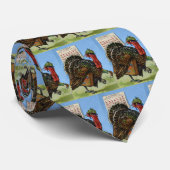 ヴィンテージ　飛べたらいいのに　感謝祭の七面鳥 ネクタイ (ロール)