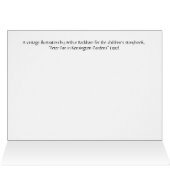 ヴィンテージ-飛行中の妖精、 (内部横(上))