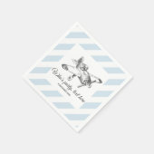 ヴィンテージ、飛行機、飛行機カクテル紙ナプキンス スタンダードカクテルナプキン (角)