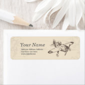 ヴィンテージ,飛行機,飛行機差出人住所シール ラベル (インサイチュ)