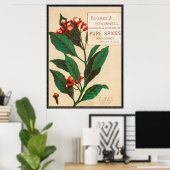 ヴィンテージ：食広告べ物 –  ポスター (ホームオフィス)