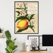 ヴィンテージ：食広告べ物 –  ポスター (ホームオフィス)