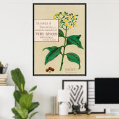 ヴィンテージ:食広告べ物 – ポスター (ホームオフィス)