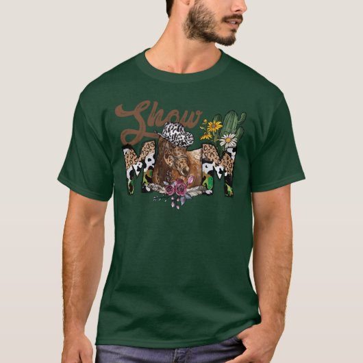 ヴィンテージ 馬 お母さんにサプライズ Tシャツ (正面)