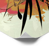 ヴィンテージ《鳥》アメリカゴガラ壮麗 ポスター (角)