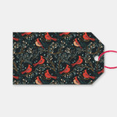 ヴィンテージ（鳥）ショウジョウコウカンチョウギフトラベル ギフトタグ (正面(横))