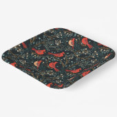 ヴィンテージ（鳥）ショウジョウコウカンチョウ紙プレート ペーパープレート (傾斜あり)