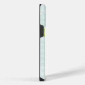 ヴィンテージ 鳥 ライムグリーン 自転車柄 iPhone 5 iPhoneケース (右側面)