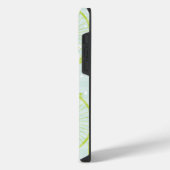 ヴィンテージ 鳥 ライムグリーン 自転車柄 iPhone 5 iPhoneケース (左側面)