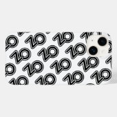 ヴィンテージ 黒白 オズの魔法使い フェアリーテイル Case-Mate iPhoneケース (裏面 (横))