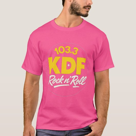 ヴィンテージ 103.3 KDF ナッシュビル Tシャツ (正面)