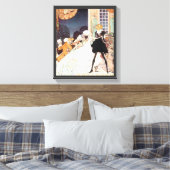 ヴィンテージ 12人の踊るプリンセスたち ケイ・ニールセン キャンバスプリント (インサイチュ (寝室))