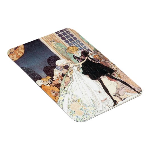 ヴィンテージ 12人の踊るプリンセスたち by ケイ・ニールセン マグネット (右側)