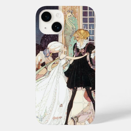 ヴィンテージ 12人の踊るプリンセスたち by ケイ・ニールセン Case-Mate iPhoneケース (裏面)