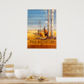 ヴィンテージ（1930年代）ドイツHAPAGクルーズライン旅行 ポスター (キッチン)