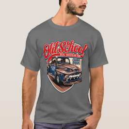 ヴィンテージ 1932 トラック オールドスクール スチール Tシャツ