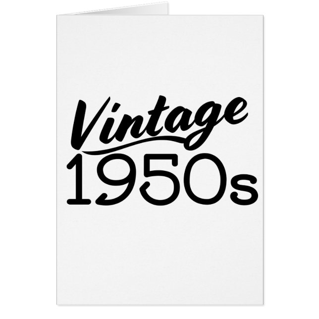 ヴィンテージ 1950年代 (正面)