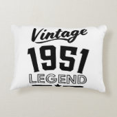 ヴィンテージ 1950年代 アクセントピロー (裏面)