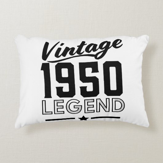 ヴィンテージ 1950年代 アクセントピロー (正面)