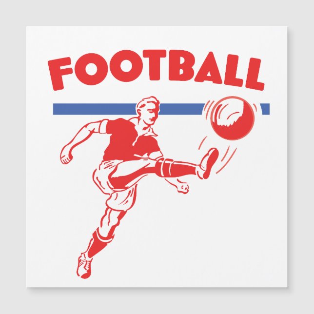 ヴィンテージ 1950年代 フットボール選手 (正面)