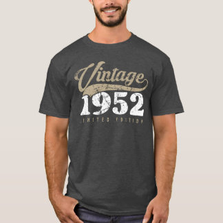 ヴィンテージ 1952年 70歳の誕生日 70周年 レトロ Tシャツ