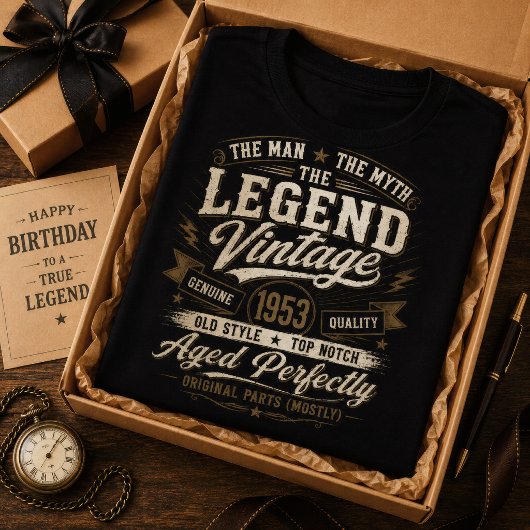 ヴィンテージ 1953 73歳の誕生日 Tシャツ