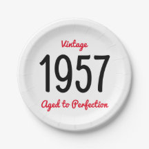 ヴィンテージ 1957 完全なる成熟 60 誕生日パーティー