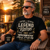 ヴィンテージ 1963 完璧なエイジング 63歳の誕生日 Tシャツ