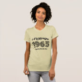 ヴィンテージ 1965 バースデー、完熟 Tシャツ (正面フル)