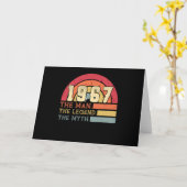 ヴィンテージ 1967年 誕生日 カード (黄色い花)