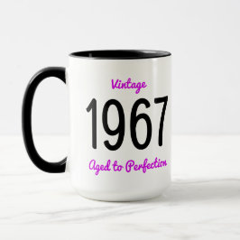 ヴィンテージ 1967 絶妙なエイジング 50歳の誕生日パーティー マグカップ