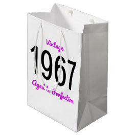 ヴィンテージ 1967 50歳の誕生日パーティー ミディアムペーパーバッグ