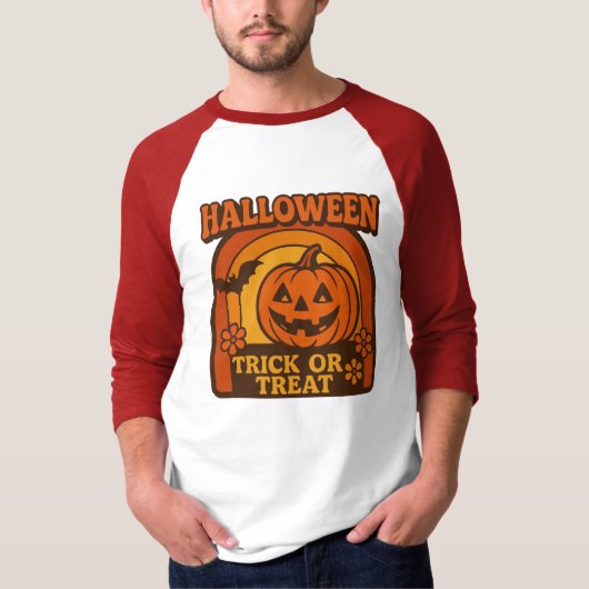 ヴィンテージ, 1970年代スタイルハロウィンカボチャ Tシャツ (正面)