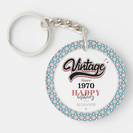 ヴィンテージ- 1970 キーホルダー (正面)