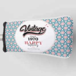 ヴィンテージ- 1970 ゴルフヘッドカバー