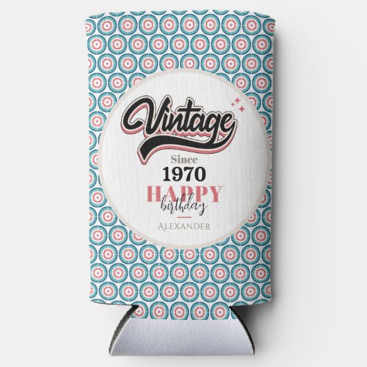 ヴィンテージ- 1970 スリム缶クーラー (正面)