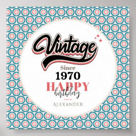 ヴィンテージ- 1970 ポスター