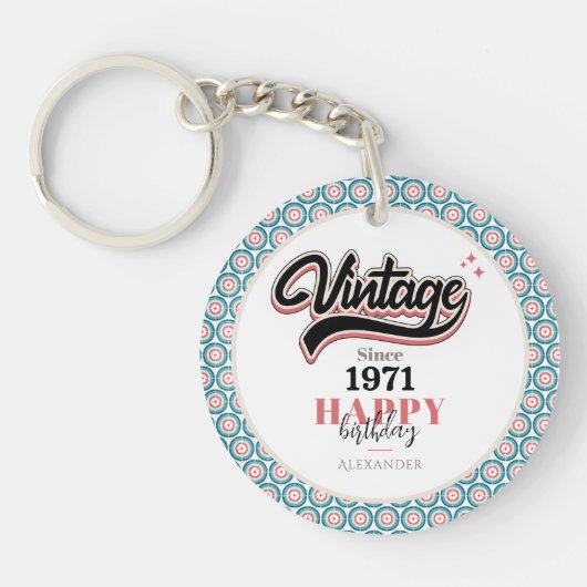 ヴィンテージ- 1971 キーホルダー (正面)