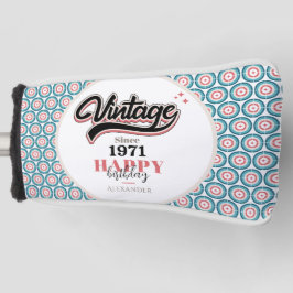 ヴィンテージ- 1971 ゴルフヘッドカバー