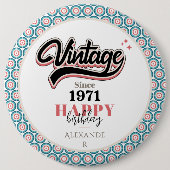 ヴィンテージ- 1971 缶バッジ (正面)