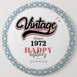 ヴィンテージ- 1972 缶バッジ