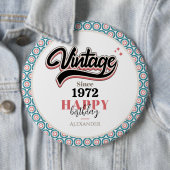 ヴィンテージ- 1972 缶バッジ (インサイチュ)