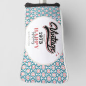 ヴィンテージ- 1973 ゴルフヘッドカバー (回転90)