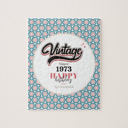 ヴィンテージ- 1973 ジグソーパズル (縦)