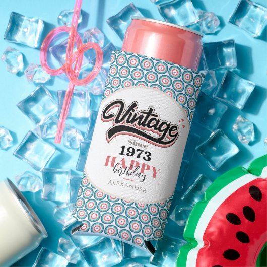 ヴィンテージ- 1973 スリム缶クーラー (インサイチュ 夏)