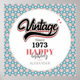 ヴィンテージ- 1973 ポスター