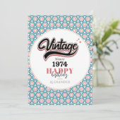 ヴィンテージ- 1974 シーズンカード (スタンド正面)